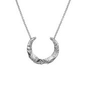 Loinnir Jewellery - Textured Torc Necklace - Sterling Silver
