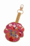 My Doris Keyring / Bag Charm - Pink Pansy