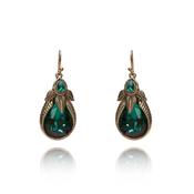 Lovett Earrings - Art Nouveau Palm Leaf
