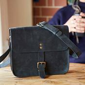 Paper High - Buffalo Leather Black Crossbody Bag image