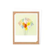 Pickmotion Photo-Card - Happy Birthday Balloons