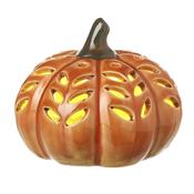 Heaven Sends Halloween - Orange Cut Out Light-Up Pumpkin