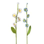 Heaven Sends - Crochet Blue or White Flower Stem