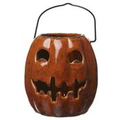 Heaven Sends Halloween - Ceramic Pumpkin Lantern
