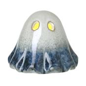 Heaven Sends Halloween - Ceramic Ghost LED Light Blue