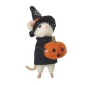 Heaven Sends Halloween - Felt Witch Mouse