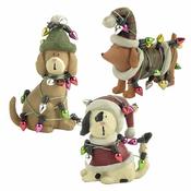 Heaven Sends Christmas - Fairy Light Dogs
