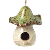 Heaven Sends Halloween - Ceramic Mushroom Green House