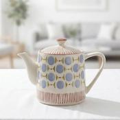 Tranquillo Homeware - Ceramic Retrofloria Teapot image