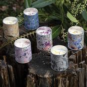 Irish Botanical Candles - Wildflowers Tin Candles image