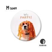 Pickmotion Magnet Medium - Let's Party Dog