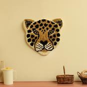 Doing Goods Rug Head - Loony Leopard