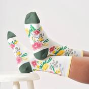 Thought Ladies Socks - Climbing Floral Cotton Socks