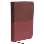 NKJV - Compact Thinline Bible in Burgundy image