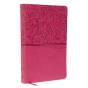 NKJV - Value Thinline Bible - Pink Leathersoft