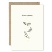 The Paper Gull - Deepest Sympathy Feathers