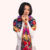 Powder Scarf - Botanical Kaleidoscope image