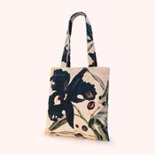 Powder Tote - Velvet Midnight Orchid
