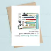Dandelion Card - Amazing Teaching Assistant image