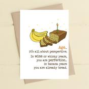 Dandelion Card - Banana bread