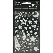 Paper Poetry Stickers - Luminous Space stickers