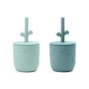 Done by Deer Eating - Straw cup 2-pack Wally