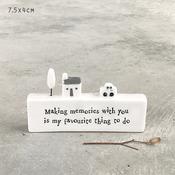 East of India - Porcelain Scene - Making Memories