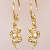 Muja Juma Earrings - Arya Snake Earrings image