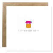 Bold Bunny - Happy Birthday Honey