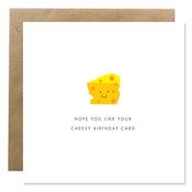 Bold Bunny - Cheesy Birthday Card image