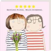 Rosie Made a Thing Card - Five Star Friend