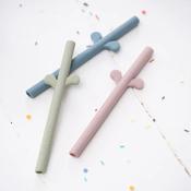 Done by Deer Eating - Silicone Straw 5 Pack