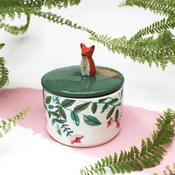 Disaster Designs Ceramics - Secret Garden Fox Jar
