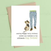 Dandelion Card - Dog Father