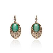 Lovett Earrings - Oval Stone Drops image