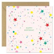 Bold Bunny - Birthday Stars and Circles