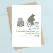 Dandelion Card - Miss you already