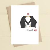 Dandelion Card - I love Us