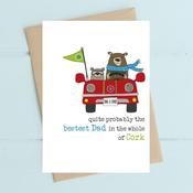 Dandelion Card - Best Dad in Cork