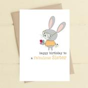 Dandelion Card - Sister