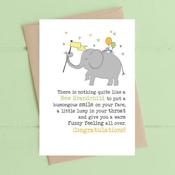 Dandelion Card - New Grandchild