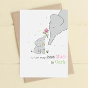 Dandelion Card - Best Mum in Cork