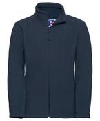 French Navy - Kids full-zip outdoor fleece image