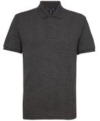 Charcoal* - Mens polycotton blend polo image
