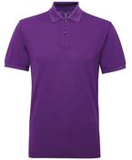 Purple* - Mens polycotton blend polo