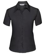 Black - Women's short sleeve ultimate non-iron shirt image