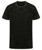 Washed Black - Unisex washed band T
