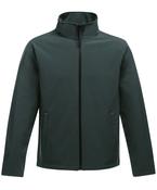 Dark Spruce/Black - Ablaze printable softshell