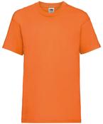 Orange - Kids valueweight T