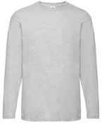 Heather Grey* - Valueweight long sleeve T